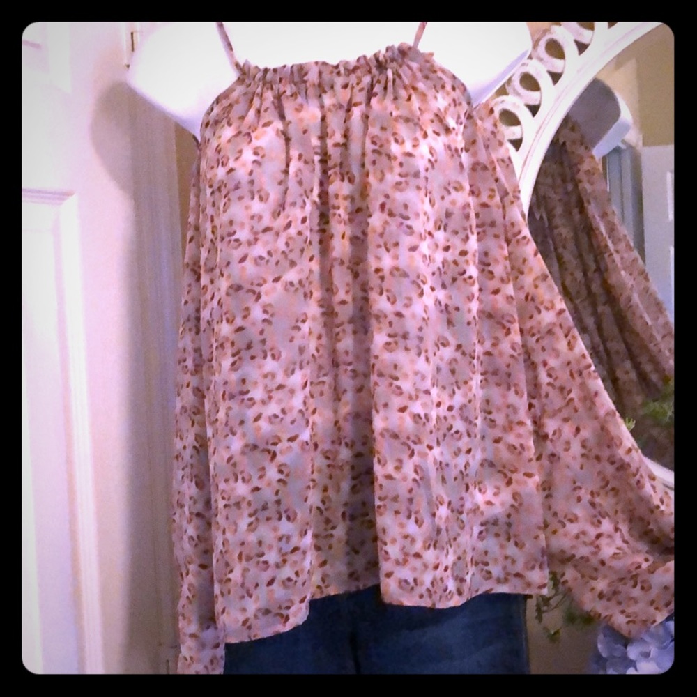 Dance & Marvel cold shoulder summer blouse.